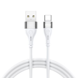 CABLE USB TO USB-C 3A 1M BWOO X280C WHITE