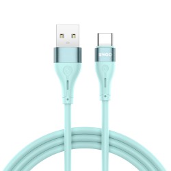 CABLE USB TO USB-C 3A 1M BWOO X280C GREEN