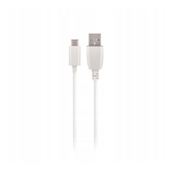 CABLE USB TO USB-C 3A 1M MAXLIFE WHITE