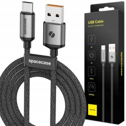 CABLE USB TO USB-C 3A 1M SPACECASE CL03