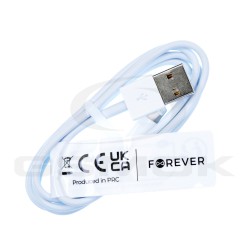 CABLE USB IPHONE LIGHTNING WHITE 1M 5 5S 5C 6 6S PLUS 7 PLUS