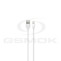 CABLE USB LIGHTNING 2.1A 2M XO NB103 WHITE