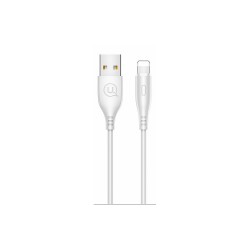 CABLE USB LIGHTNING 2A 1M USAMS U18 SJ266USB02 US-SJ266 WHITE