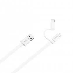 CABLE USB MICRO 2IN1 HUAWEI AP55S WHITE 1.5M 4071417 ORIGINAL