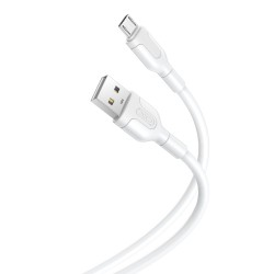 CABLE USB MICRO USB 2.1A 1M XO NB212 WHITE