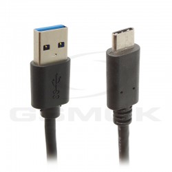 CABLE USB USB-C USB 3.0 BLACK 1M