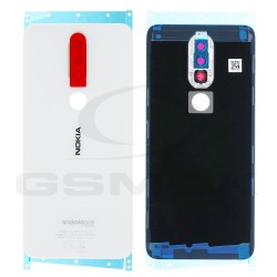 BATTERY COVER NOKIA 6.1 PLUS WHITE 20DRGW20007 ORIGINAL SERVICE PACK