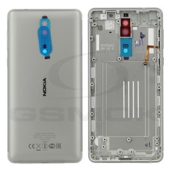 BATTERY COVER NOKIA 8 STEEL 20NB1SW0010 ORIGINAL SERVICE PACK