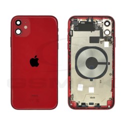 BATTERY COVER HOUSING APPLE IPHONE 11 RED PULLED GRADE C