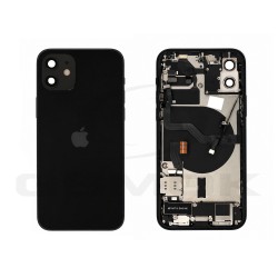 BATTERY COVER HOUSING APPLE IPHONE 12 BLACK PULLED GRADE A