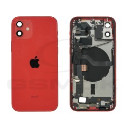 BATTERY COVER HOUSING APPLE IPHONE 12 RED PULLED GRADE A