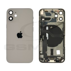 BATTERY COVER HOUSING APPLE IPHONE 12 MINI WHITE PULLED GRADE A