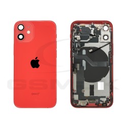 BATTERY COVER HOUSING APPLE IPHONE 12 MINI RED PULLED GRADE B