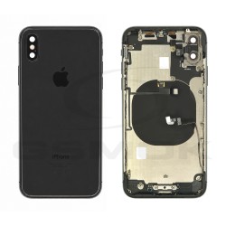 BATTERY COVER HOUSING APPLE IPHONE X BLACK PULLED GRADE B