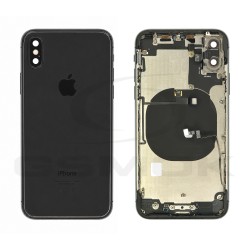 BATTERY COVER HOUSING APPLE IPHONE X BLACK PULLED GRADE B
