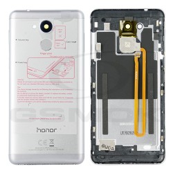 BATTERY COVER HOUSING HUAWEI HONOR 6C GREY WITH LENS OF CAMERA AND FINGERPRINT READER 97070QUH ORIGINAL SERVICE PACK
