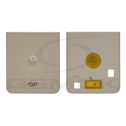 BATTERY COVER HOUSING MOTOROLA RAZR 50 XT2453 SL98E12657 BEIGE ORIGINAL SERVICE PACK