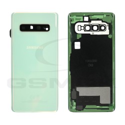 BATTERY COVER HOUSING SAMSUNG G973 GALAXY S10 PRISM WHITE GH82-18378F ORIGINAL SERVICE PACK