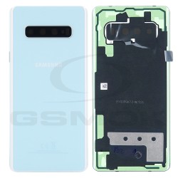 BATTERY COVER HOUSING SAMSUNG G975 GALAXY S10 PLUS PRISM WHITE GH82-18406F ORIGINAL SERVICE PACK