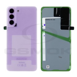BATTERY COVER HOUSING SAMSUNG G990 GALAXY S21 FE PURPLE WITH LENS OF CAMERA GH82-26156D ORIGINAL SERVICE PACK