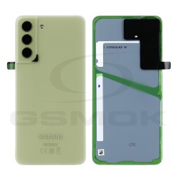 BATTERY COVER HOUSING SAMSUNG G990 GALAXY S21 FE GREEN WITH LENS OF CAMERA GH82-26156C ORIGINAL SERVICE PACK
