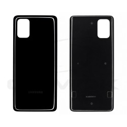 BATTERY COVER HOUSING SAMSUNG M515 GALAXY M51 BLACK WITHOUT CAMERA LENS GH98-46142A ORIGINAL SERVICE PACK
