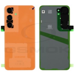 BATTERY COVER HOUSING SAMSUNG S921 GALAXY S24 SANDSTONE ORANGE GH82-33101G ORIGINAL SERVICE PACK