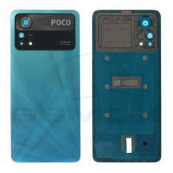 BATTERY COVER HOUSING XIAOMI POCO X4 PRO 5G PHANTOM BLUE 5600040K6P00ORIGINAL SERVICE PACK