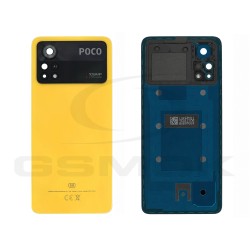 BATTERY COVER HOUSING XIAOMI POCO X4 PRO 5G PHANTOM YELLOW 5600060K6P00 ORIGINAL SERVICE PACK