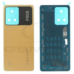 BATTERY COVER HOUSING XIAOMI POCOX5 PRO 5G YELLOW 1610111000654A ORIGINAL SERVICE PACK