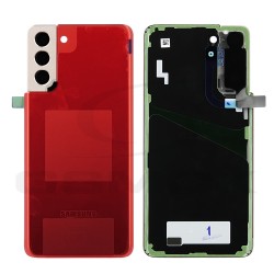 BATTERY COVER SAMSUNG G996 GALAXY S21 PLUS RED WITH FRAME AND BATTERY GH82-27288G ORIGINAL SERVICE PACK
