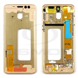 FRONT COVER SAMSUNG A530 GALAXY A8 2018 GOLD GH96-11295C ORIGINAL SERVICE PACK
