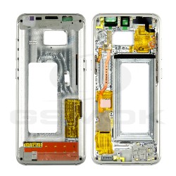 FRONT COVER SAMSUNG G950 GALAXY S8 SILVER GH96-10606B ORIGINAL SERVICE PACK