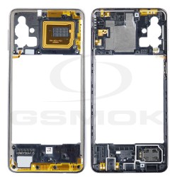 FRONT COVER SAMSUNG M317 GALAXY M31S MIRAGE BLACK GH97-25062A ORIGINAL SERVICE PACK
