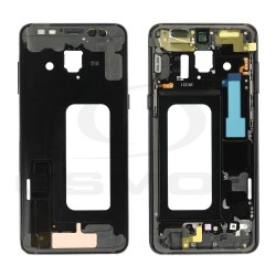 MIDDLE COVER SAMSUNG A530 GALAXY A8 2018 BLACK GH96-11295A [ORIGINAL]