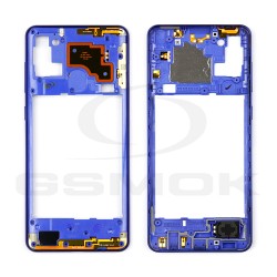 MIDDLE COVER SAMSUNG A217 GALAXY A21S BLUE GH97-24663C ORIGINAL SERVICE PACK