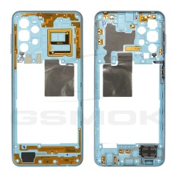MIDDLE COVER SAMSUNG A326 GALAXY A32 5G BLUE GH97-25939C ORIGINAL SERVICE PACK