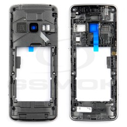 MIDDLE COVER WITH CAMERA LENS SAMSUNG S5610 GRAY GH98-20757A ORIGINAL SERVICE PACK