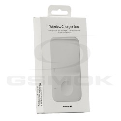 WIRELESS CHARGER SAMSUNG EP-P4300BWEGEU DUO 9W USB WHITE ORIGINAL BOX