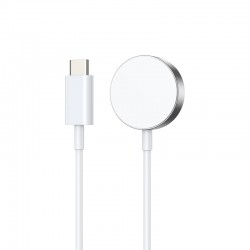 MAGNETIC WIRELESS CHARGER FOR APPLE WATCH 5W BWOO WL-18 WHITE