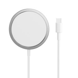 WIRELESS CHARGER MAGSAFE 15W BWOO WL-12 BIAŁA