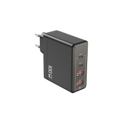 TRAVEL CHARGER NOVANL PROCHARGE DUAL PORT USB-A USB-C 100W BLACK