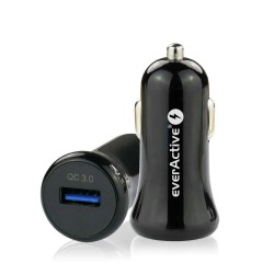 CAR CHARGER EVERACTIVE USB CC-10 18W BLACK