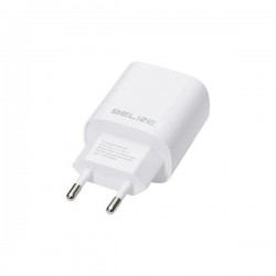 TRAVEL CHARGER BELINE U58 USB-C + CABLE LIGHTNING 20W PD 3.0 WHITE