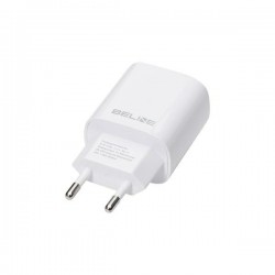 TRAVEL CHARGER BELINE USB USB-C 30W PD 3.0 QC 3.0 GAN WHITE