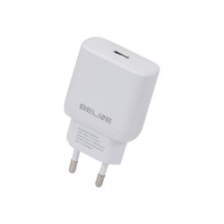 TRAVEL CHARGER BELINE U66 USB-C 25W PD 3.0 GAN WHITE