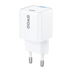 TRAVEL CHARGER BWOO GAN 30W USB-C CDA211 WHITE