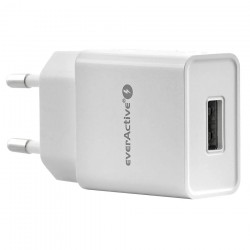 TRAVEL CHARGER EVERACTIVE USB 2.4A 12W SC-200 WHITE