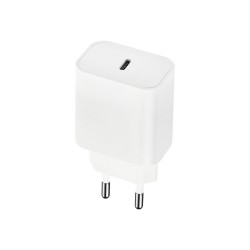 WALL CHARGER MAXLIFE USB-C MXTC-06 20W 3A PD WHITE