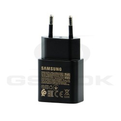 WALL CHARGER SAMSUNG EP-T1510EBE 15W USB-C FAST CHARGE BLACK ORIGINAL BOX